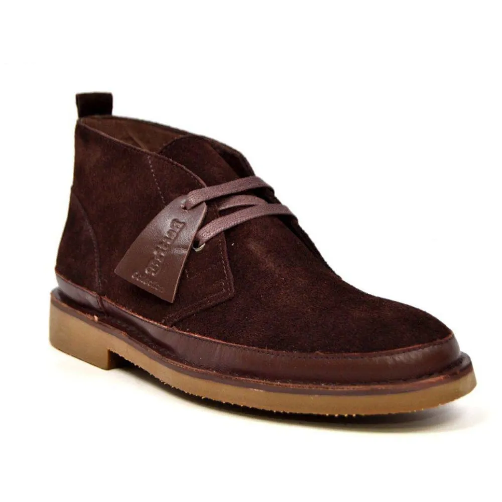 British Walkers Cambridge Men's Suede and Leather Ankle Boots