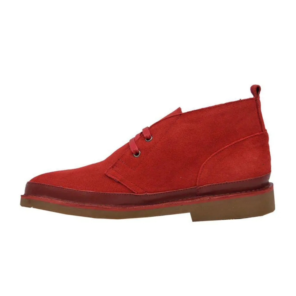 British Walkers Cambridge Men's Suede and Leather Ankle Boots