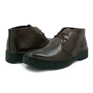 British Walkers Playboy Men's Brown Leather High Top Ankle Boots