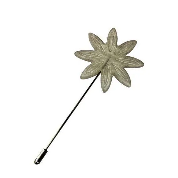 Brooch Pin Cream Flower