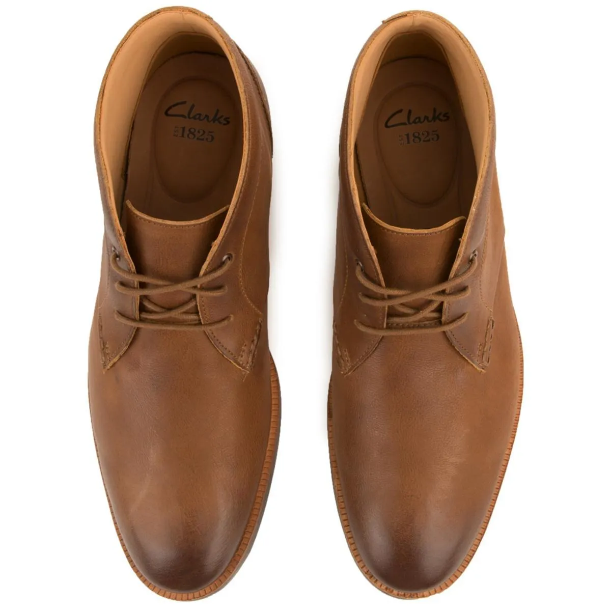 Broyd Mid Tan Leather Boots DARK TAN