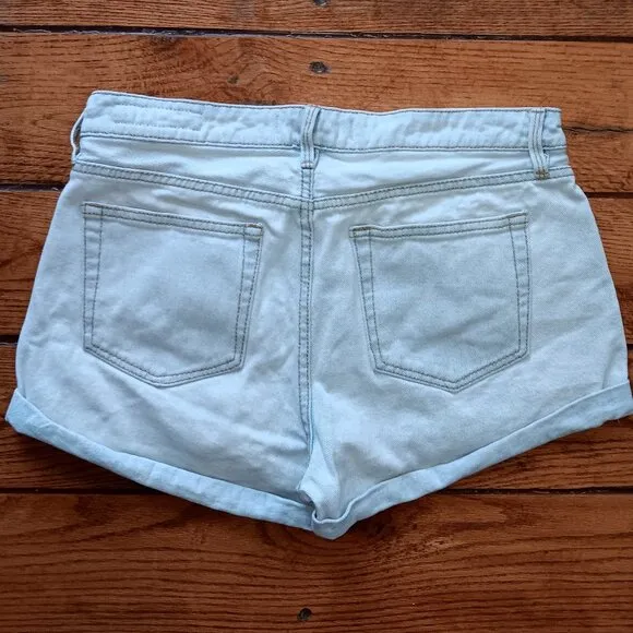 BULLHEAD DENIM CO. JEAN SHORTS WOMEN'S GIRLFRIEND 28