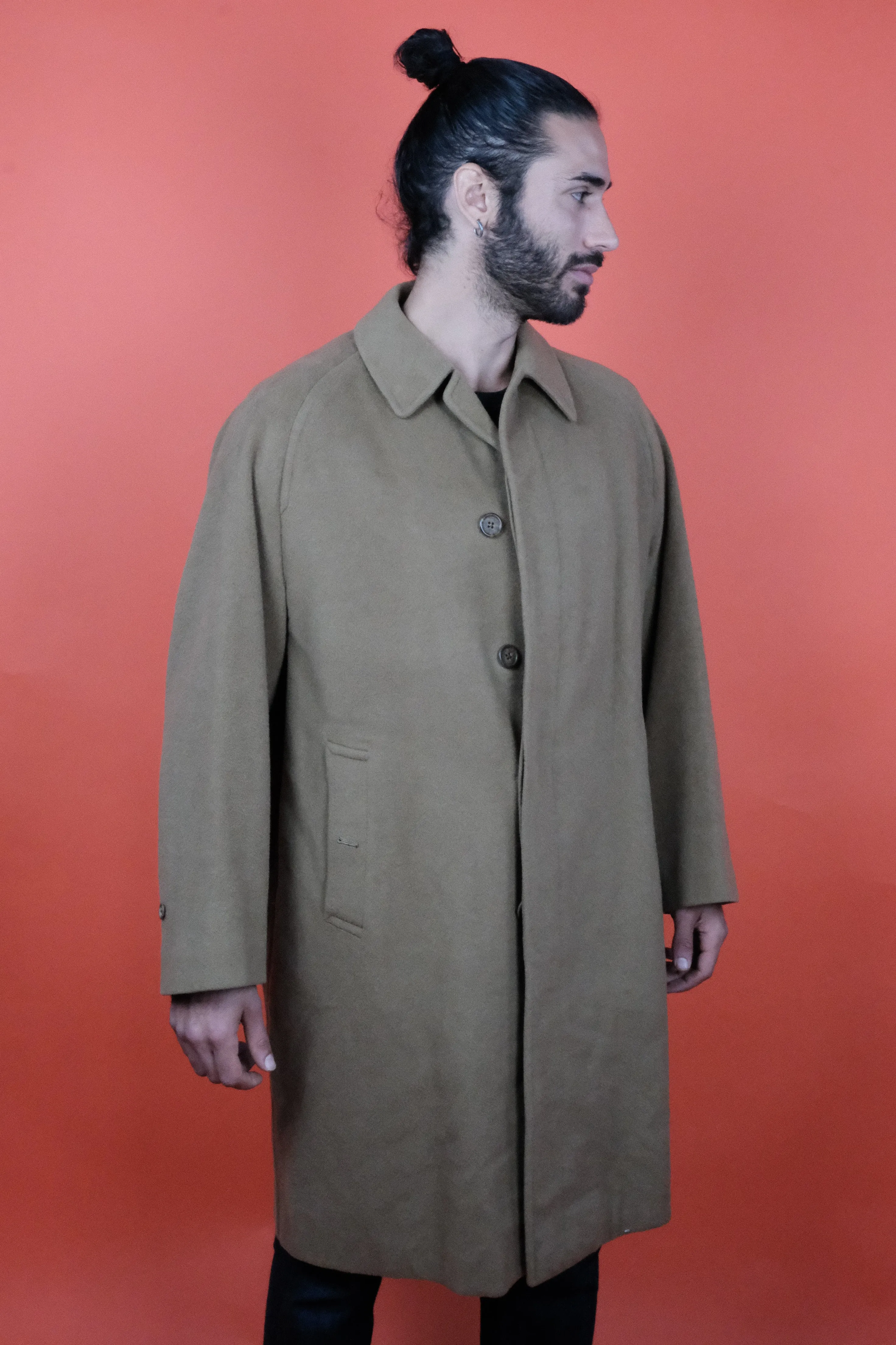 Burberrys' Wool & Cashmere Made in England Coat