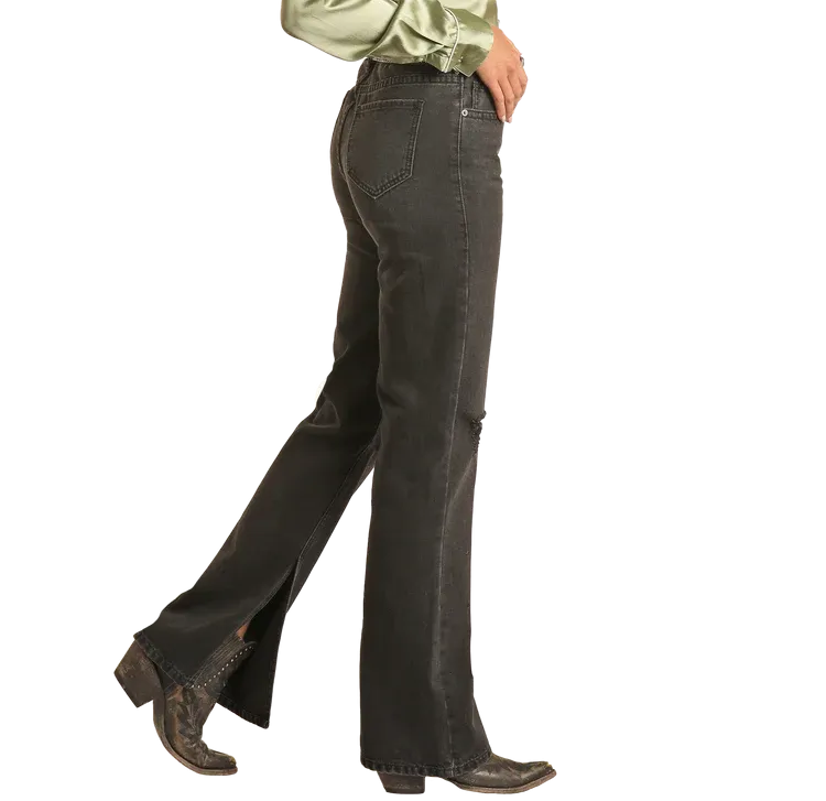 BW6HD02251 Black High Rise