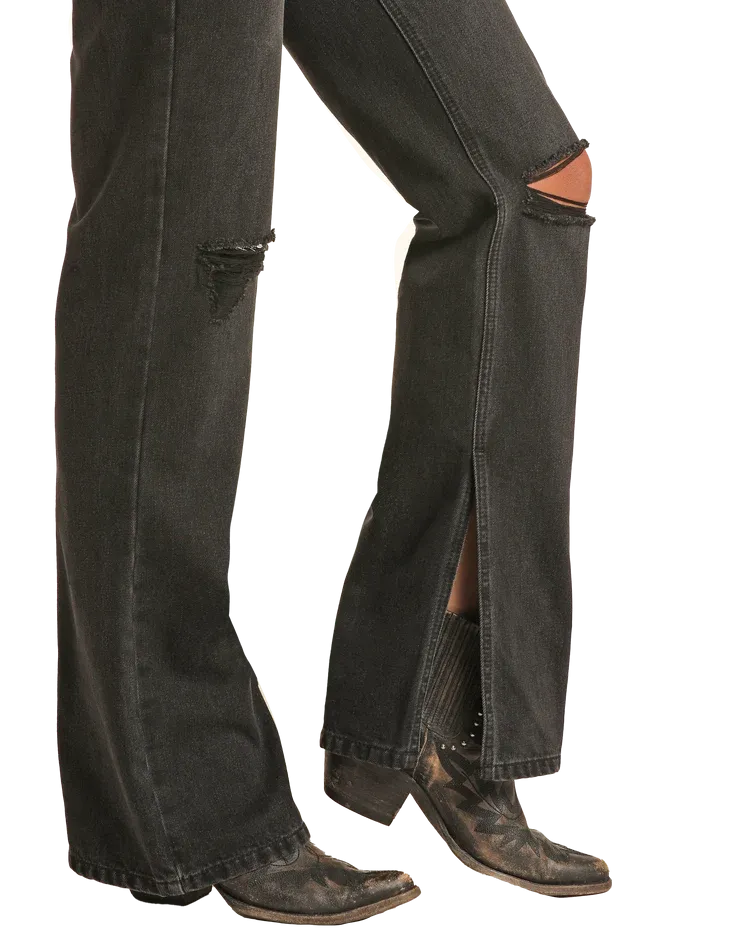 BW6HD02251 Black High Rise