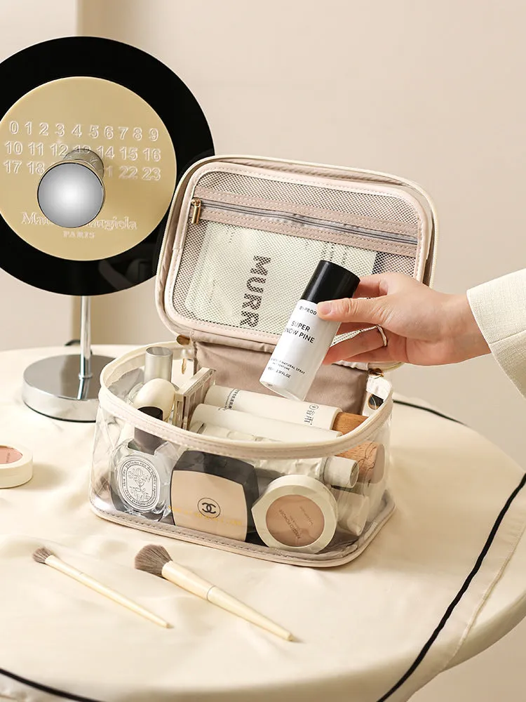 Capacity Good-looking Portable Buggy Multifunctional Waterproof Cosmetic Bags