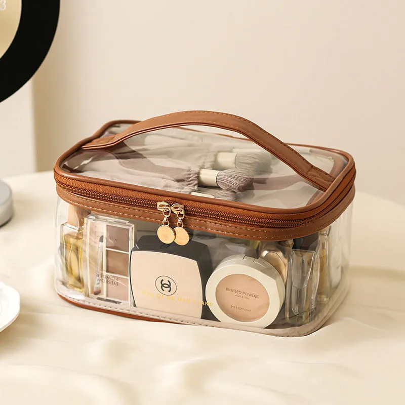 Capacity Good-looking Portable Buggy Multifunctional Waterproof Cosmetic Bags