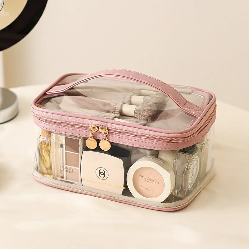 Capacity Good-looking Portable Buggy Multifunctional Waterproof Cosmetic Bags