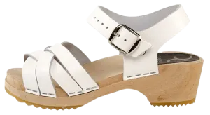 Cape Clogs Children's Clogs Bambi White