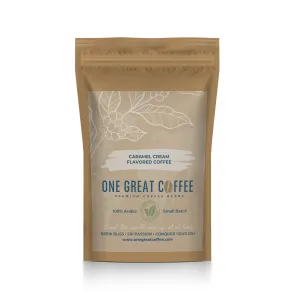 Caramel Cream Flavored Coffee