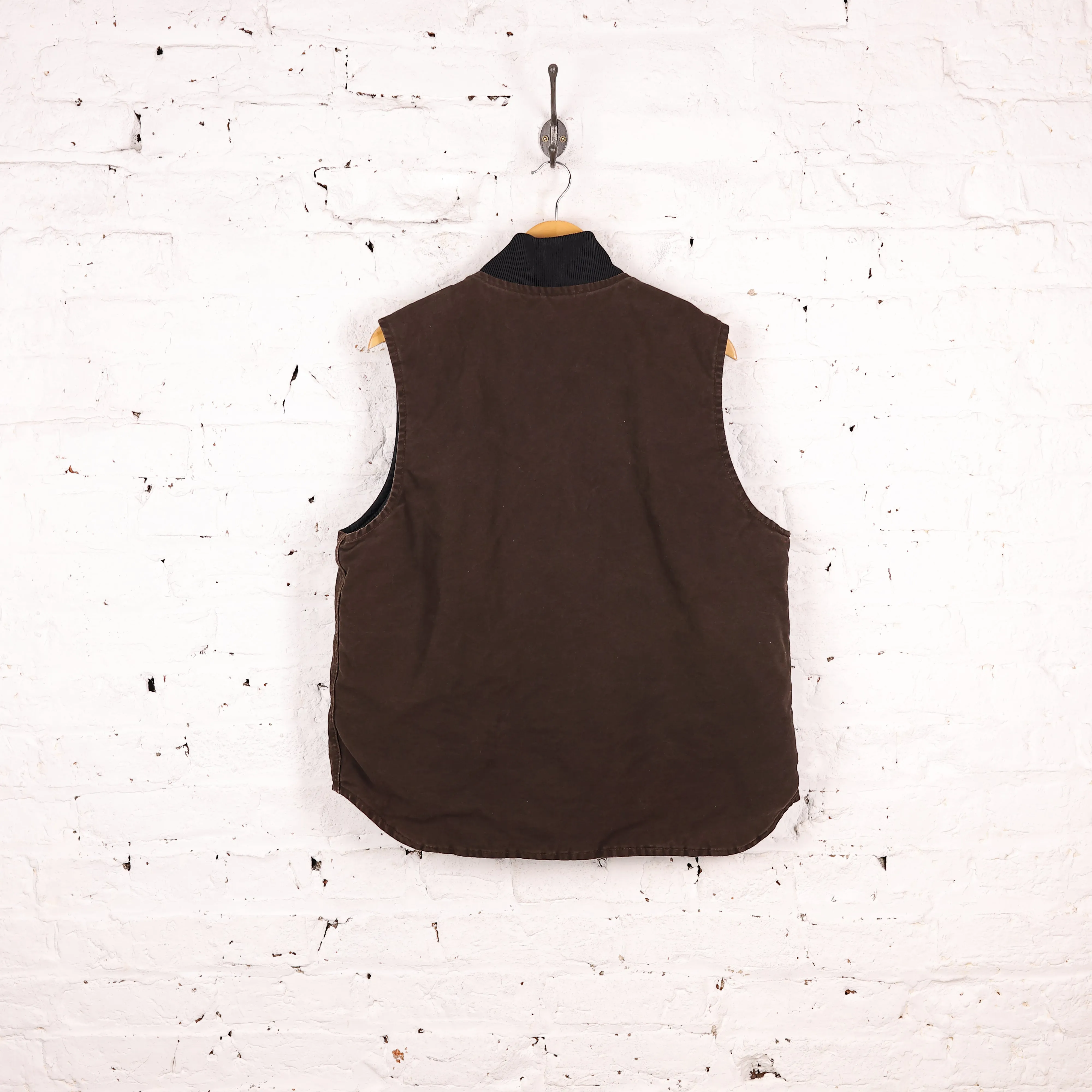 Carhartt Work Gilet Bodywarmer Jacket - Brown - L