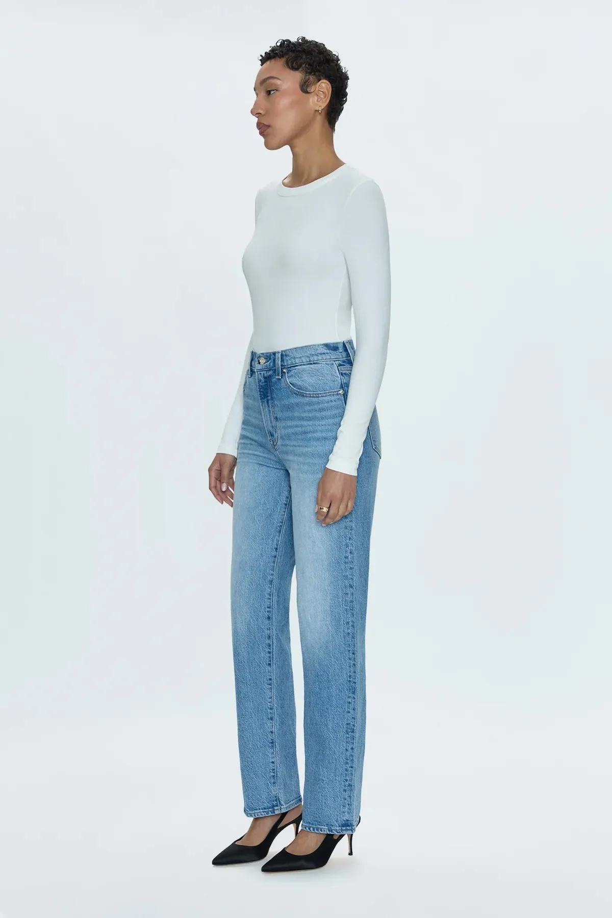 Cassie Super High Rise Straight