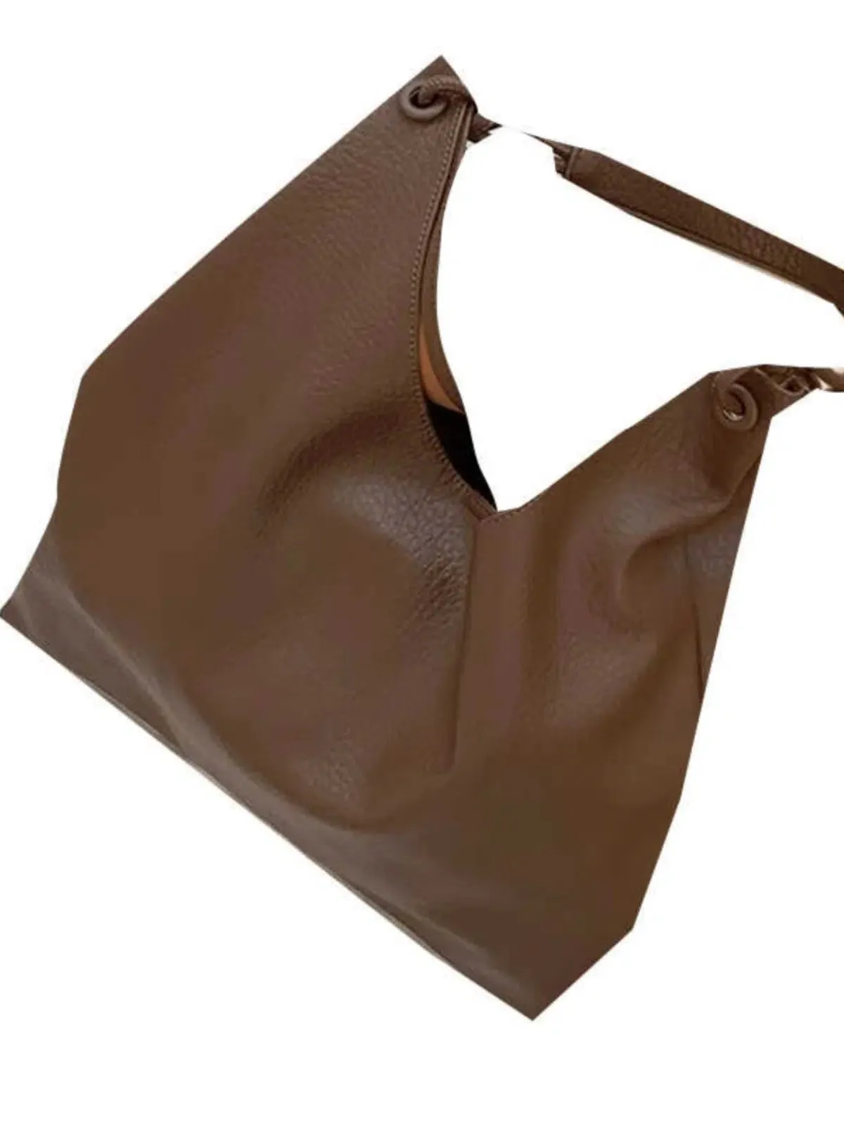 Casual Leather Tote Bag