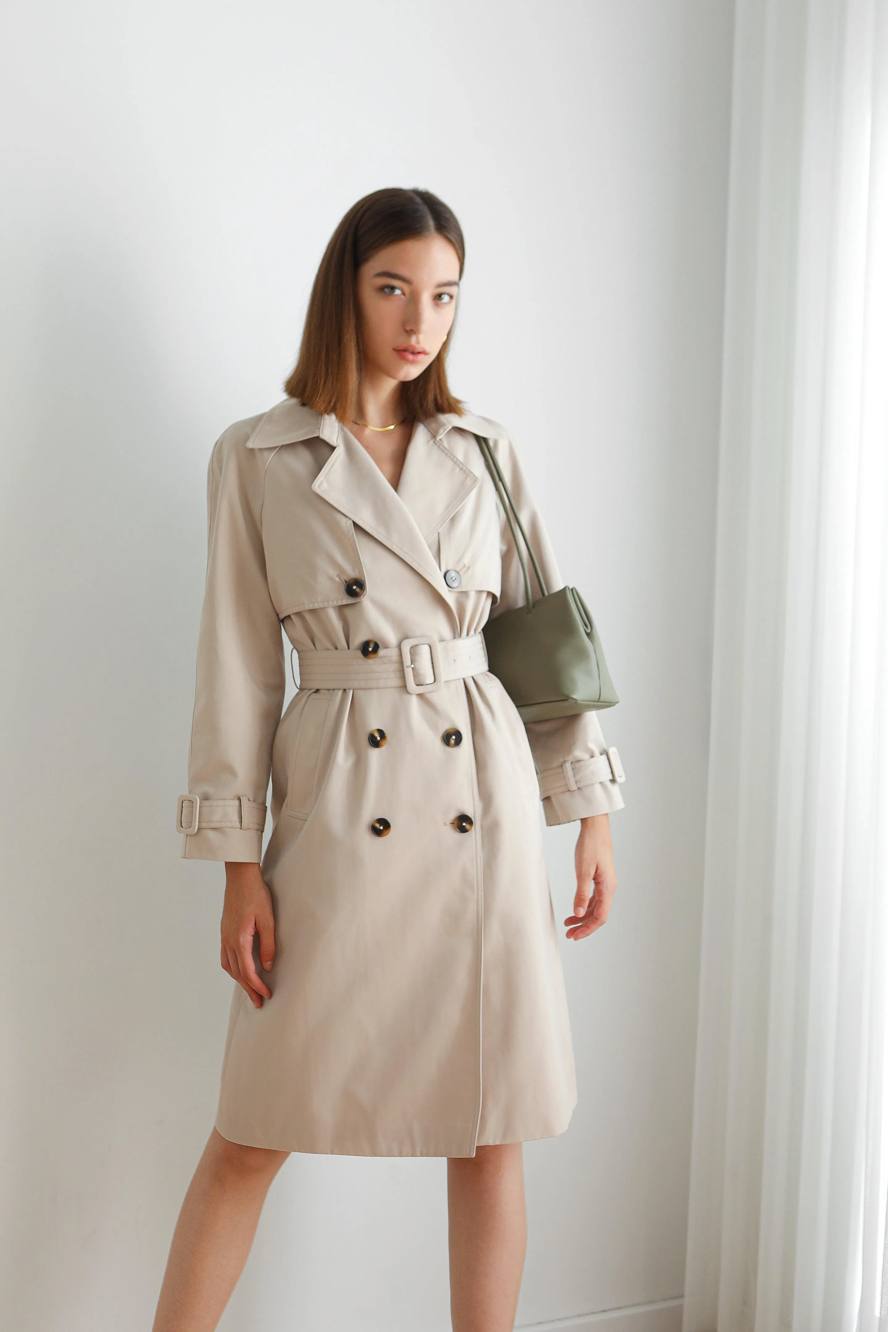 Catrin Detachable Trench Coat