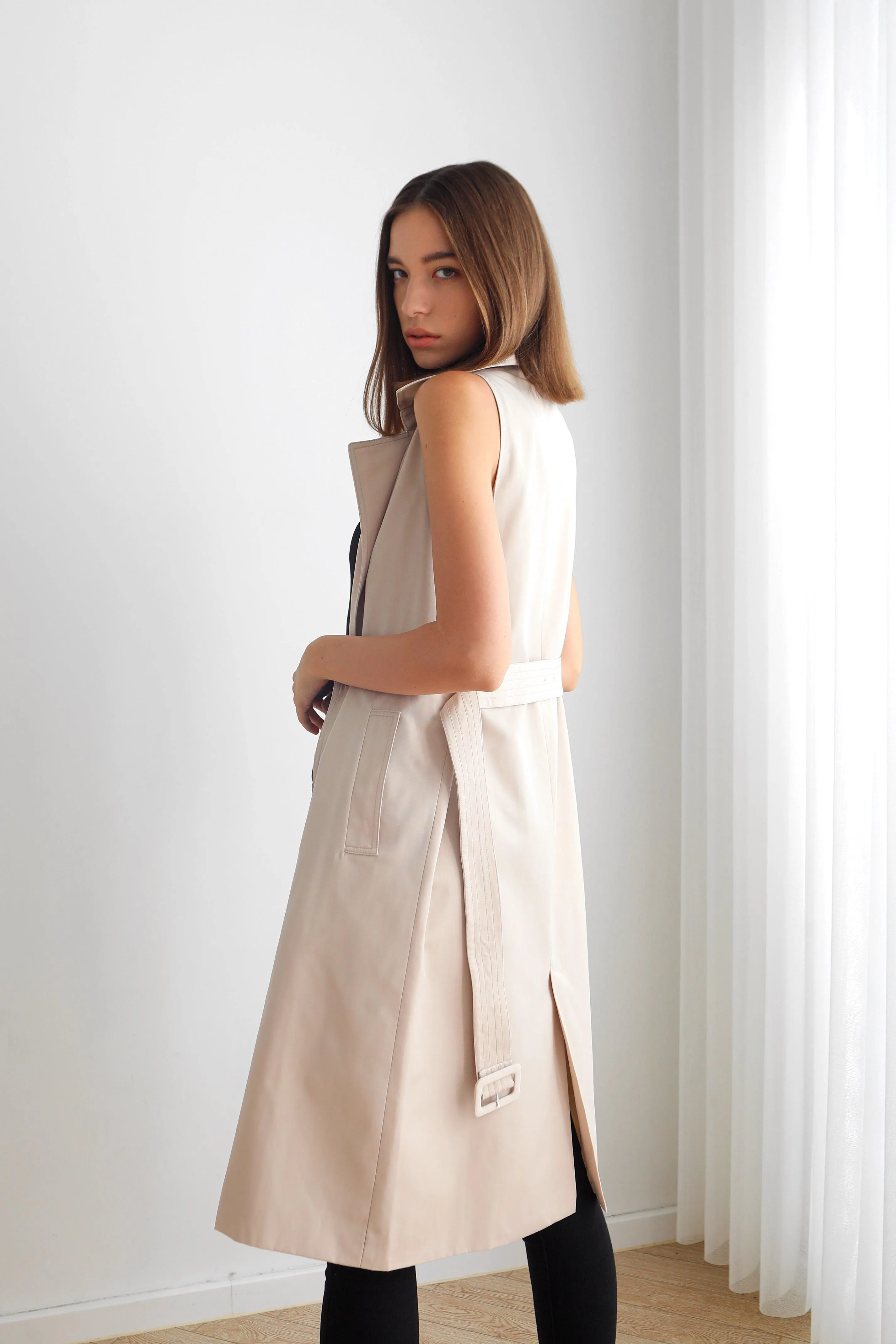 Catrin Detachable Trench Coat