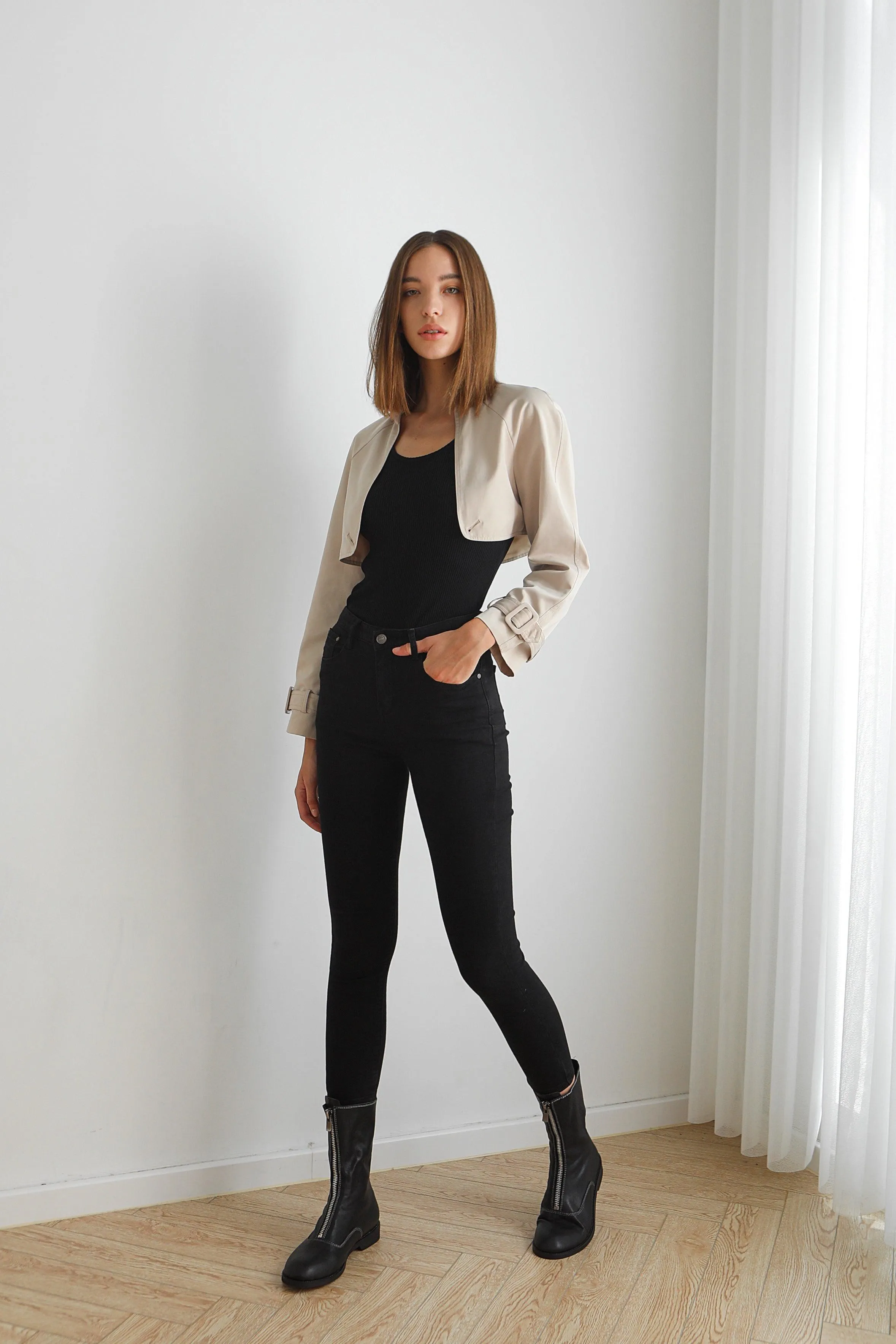Catrin Detachable Trench Coat