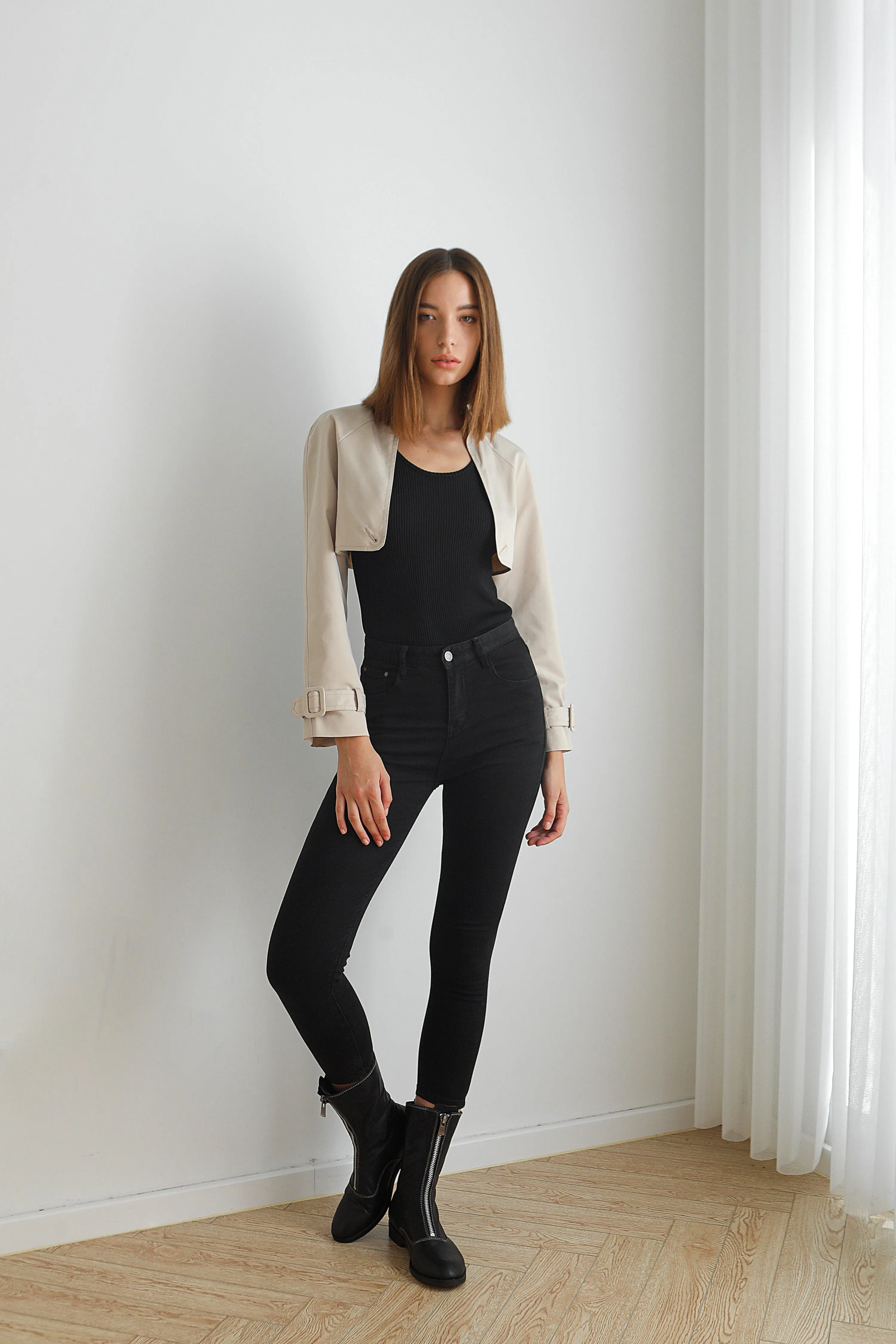 Catrin Detachable Trench Coat