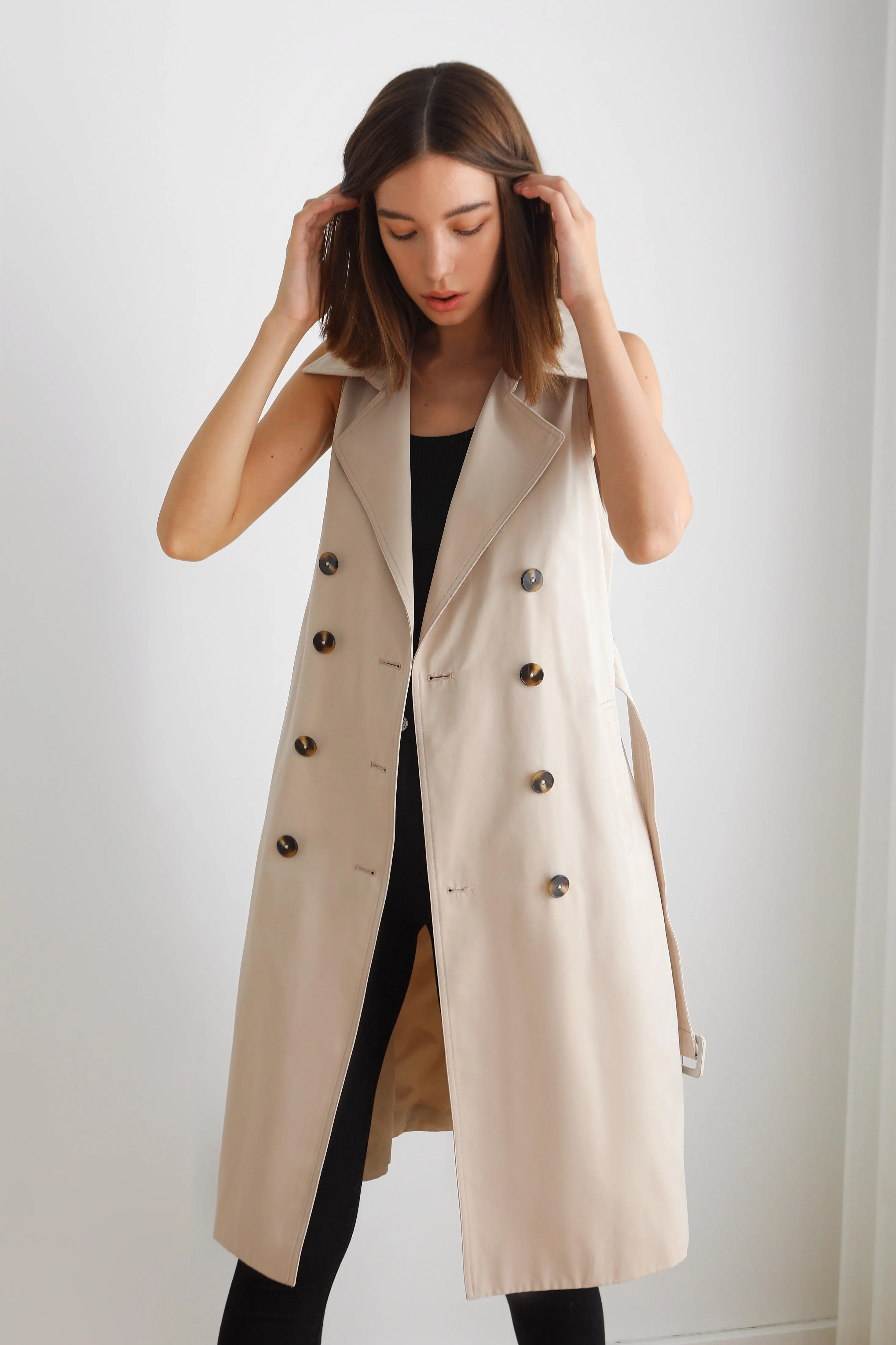 Catrin Detachable Trench Coat