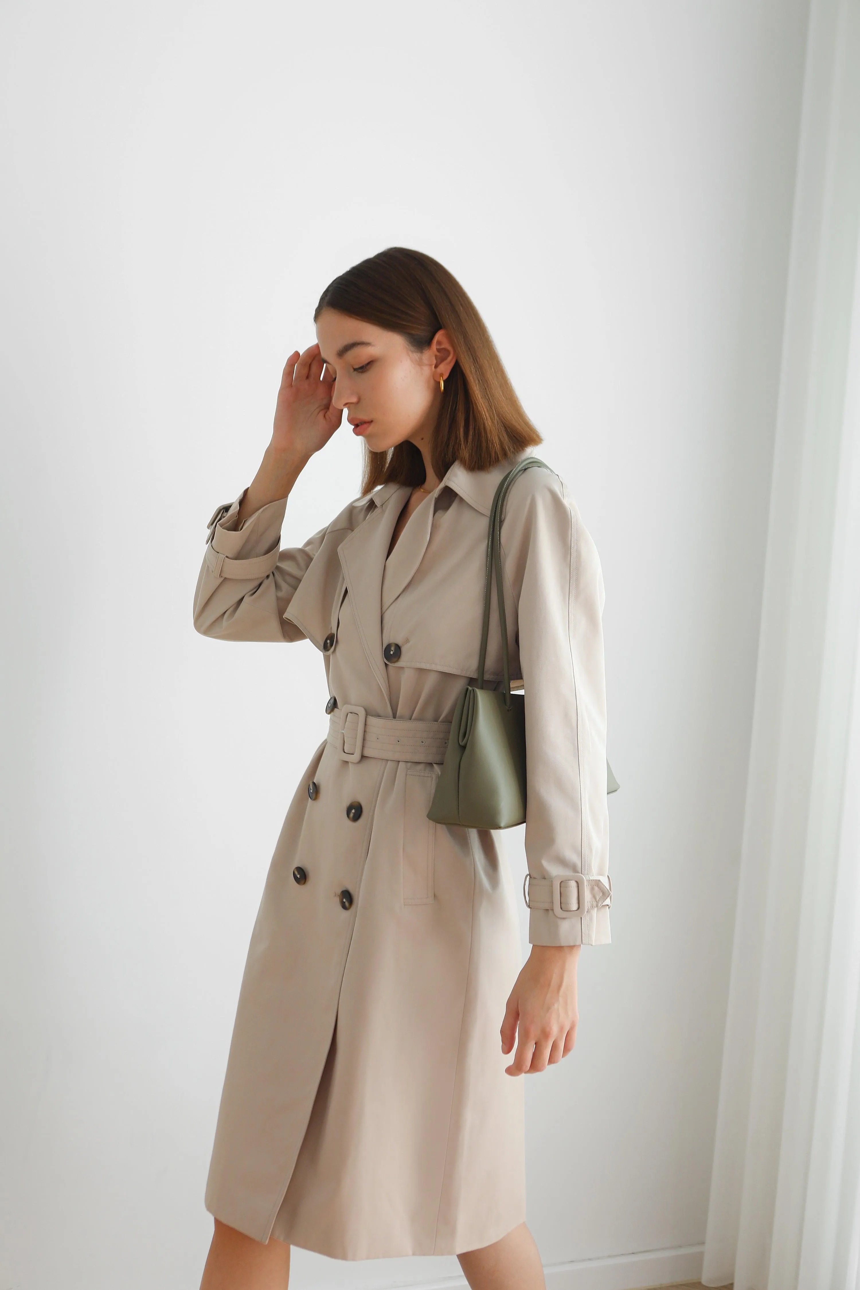 Catrin Detachable Trench Coat