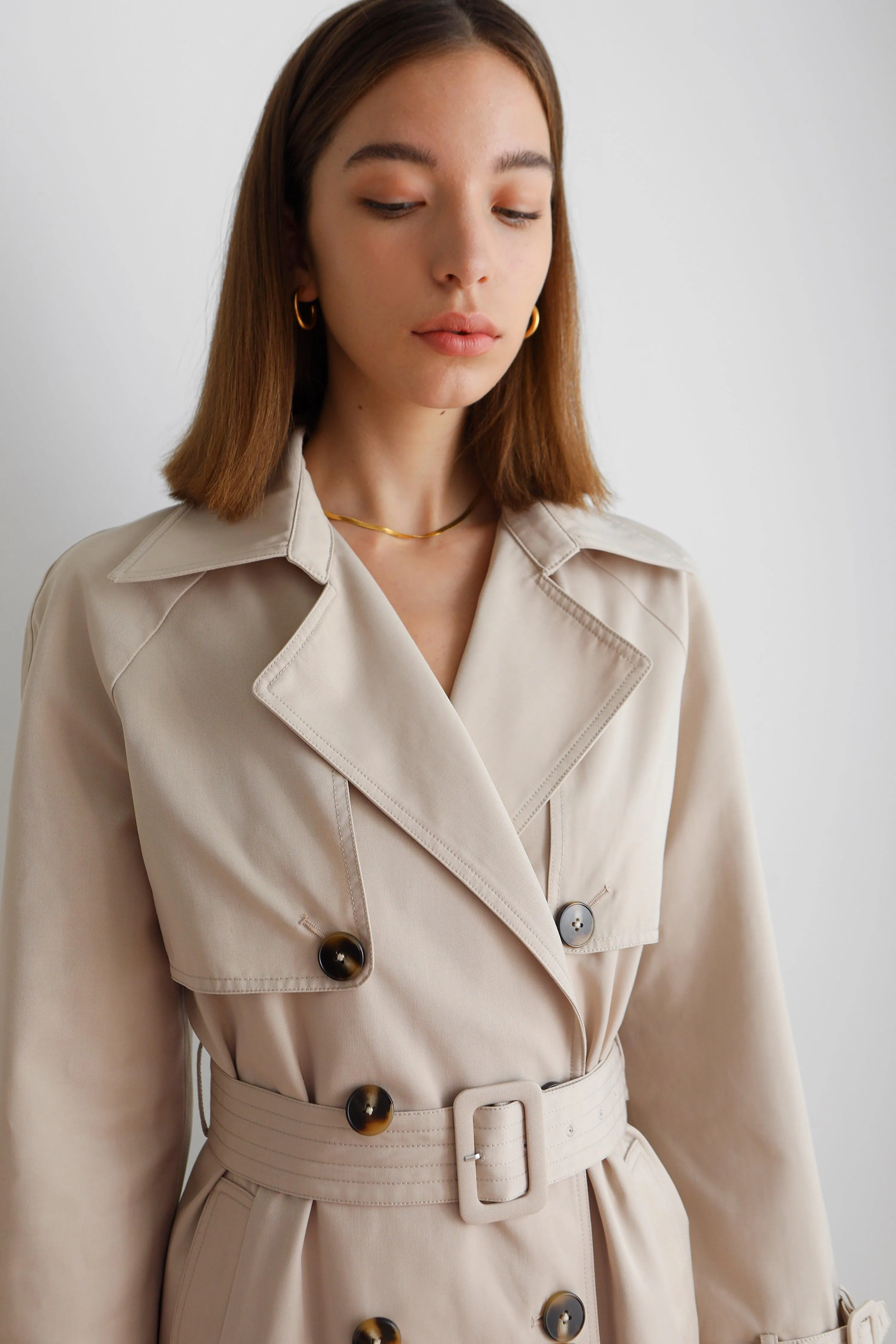 Catrin Detachable Trench Coat
