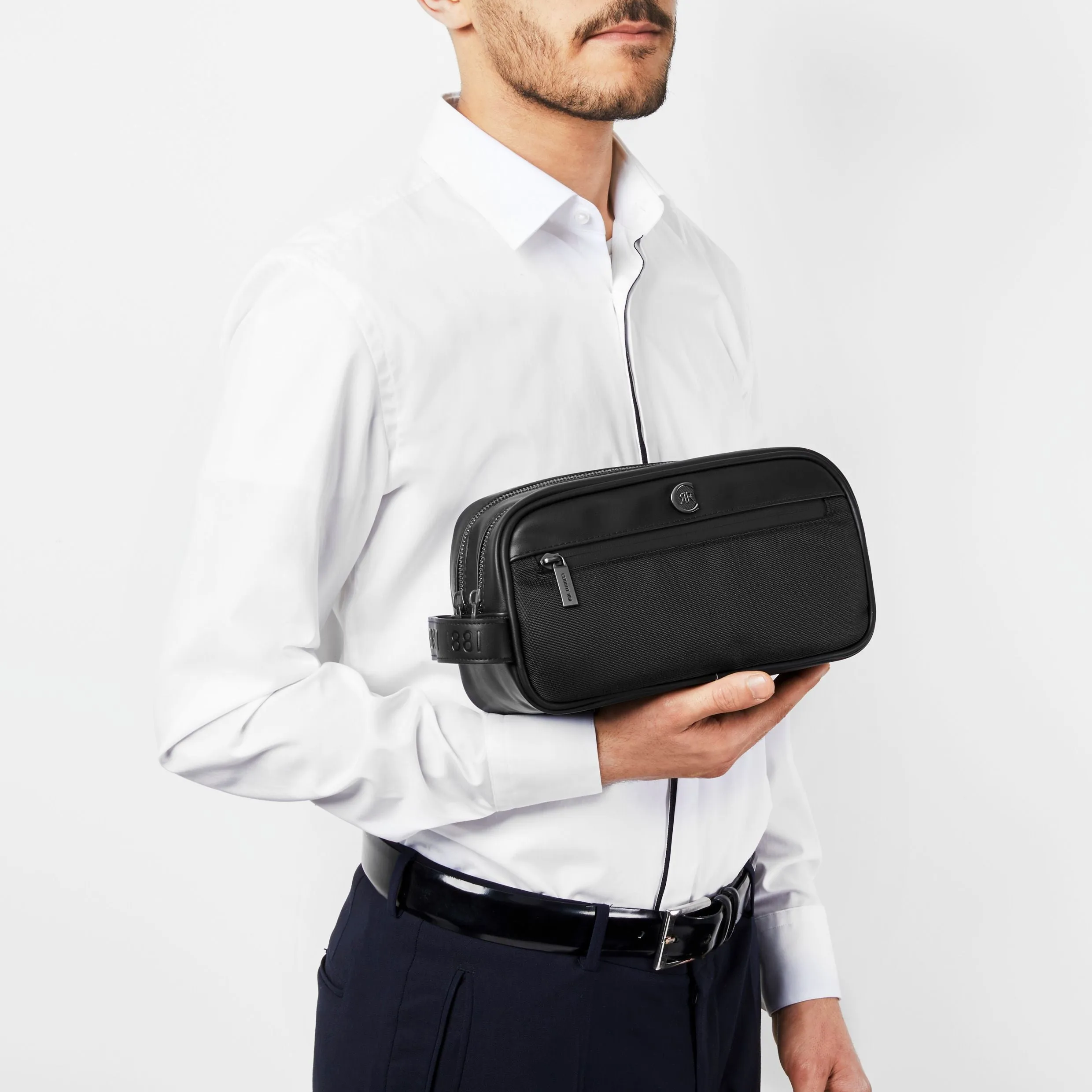 Cerruti 1881 NTC330A-Dressing-case Bond Black