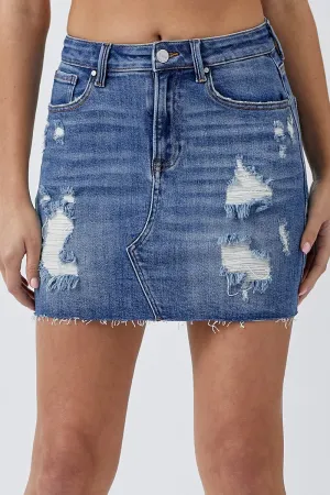 Chase Denim Mini Skirt