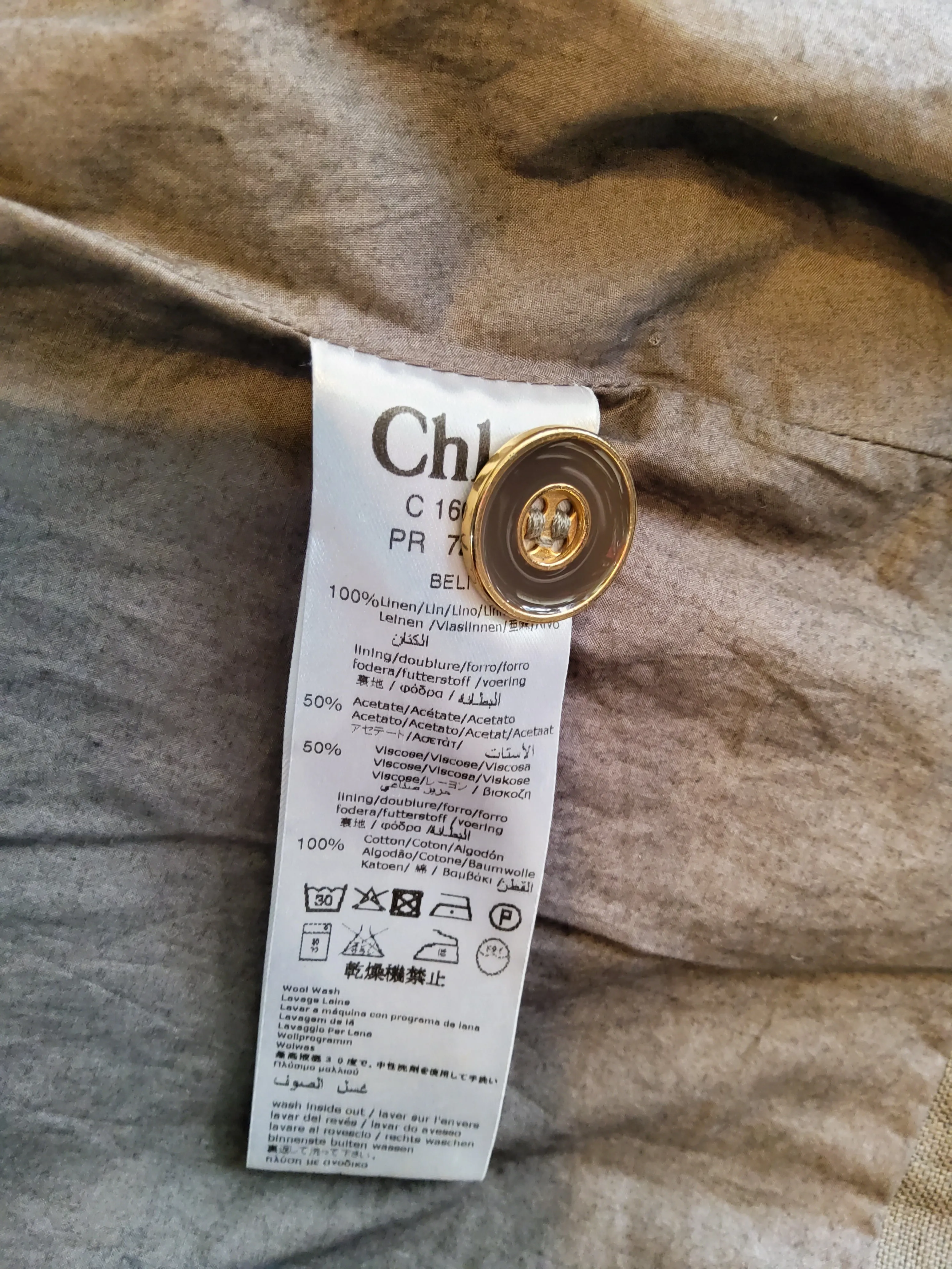Chloe trench coat
