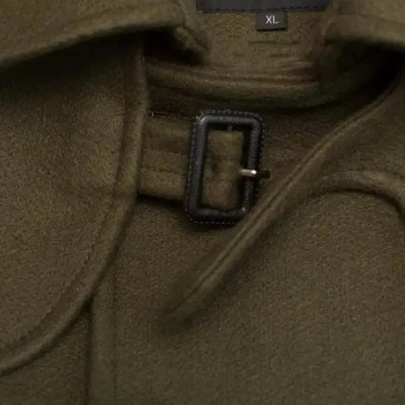 Christopher Mosley Wool Trench Overcoat