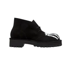 Chukka Boots "Bone" Black