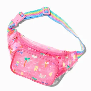 Claire's Club Little Gelato Pink Belt Bag