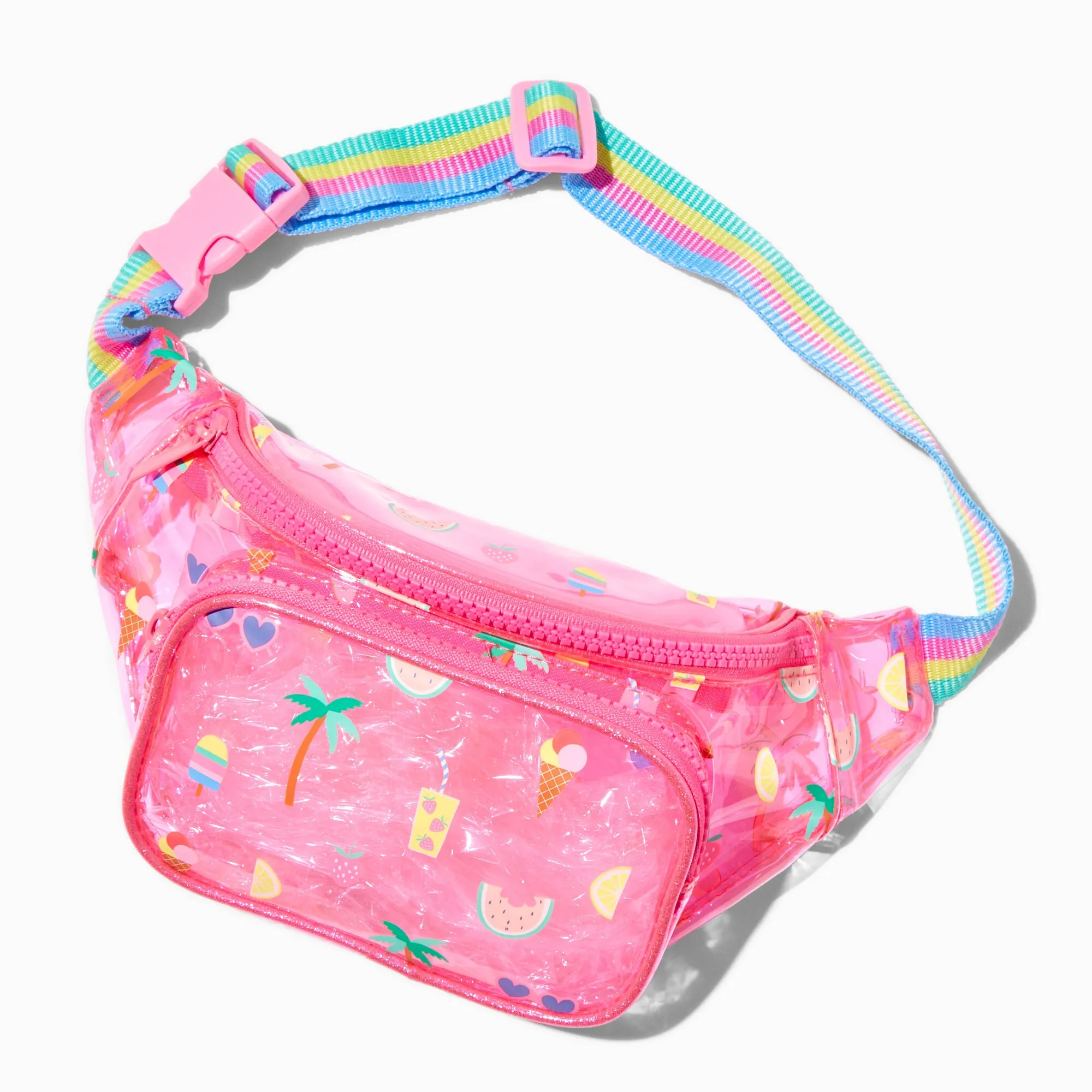 Claire's Club Little Gelato Pink Belt Bag