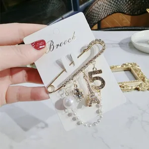 Classic Design Pin Brooches