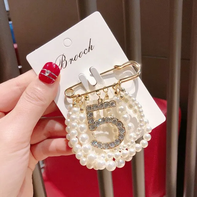 Classic Design Pin Brooches