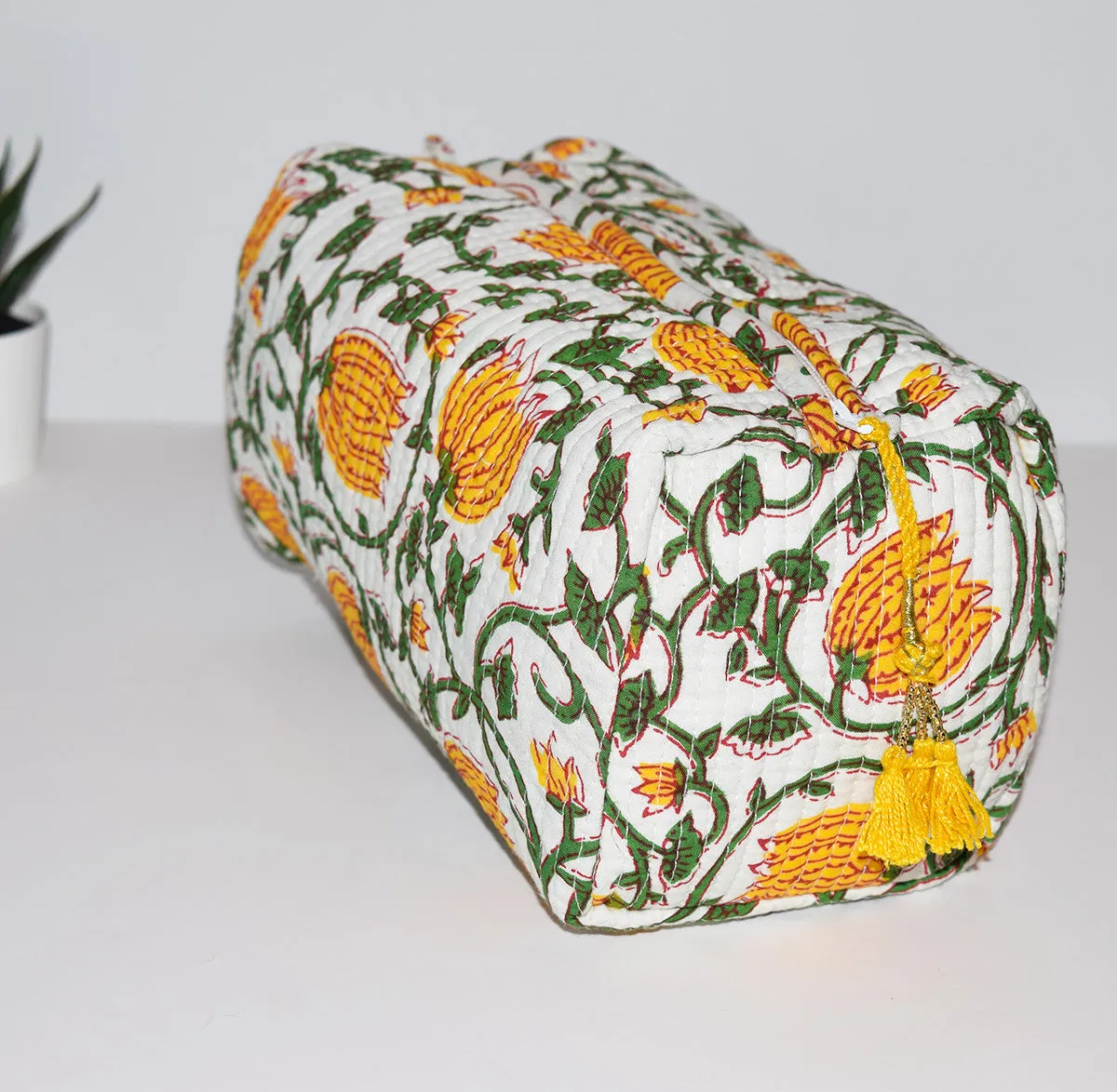 Classic Waterproof Toiletry Bag | Lemon