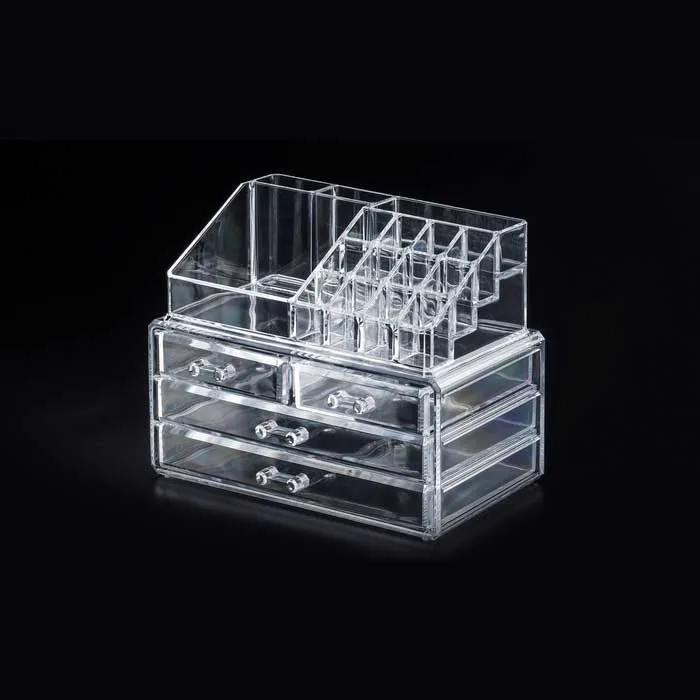 Clear Acrylic Cosmetic Organizers