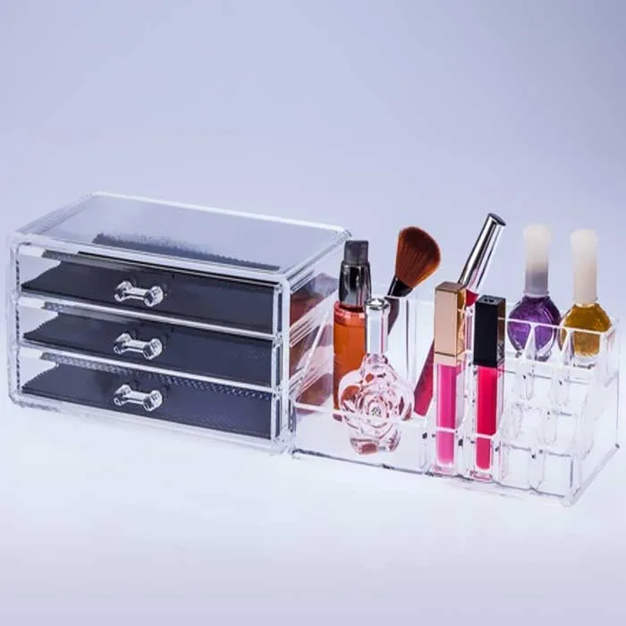 Clear Acrylic Cosmetic Organizers