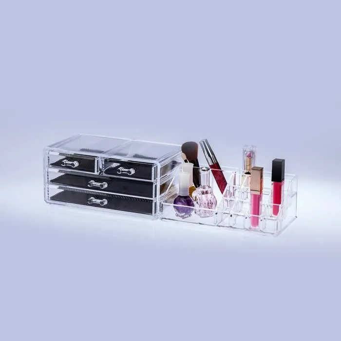 Clear Acrylic Cosmetic Organizers