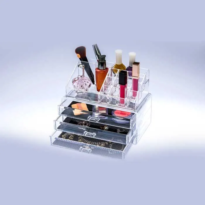 Clear Acrylic Cosmetic Organizers