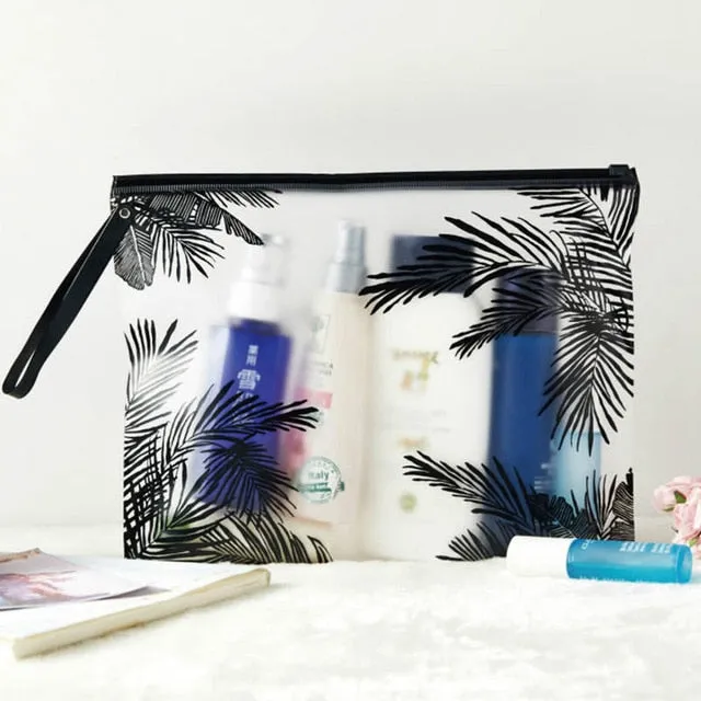 Clear Cosmetic Bags PVC Toiletry Bags