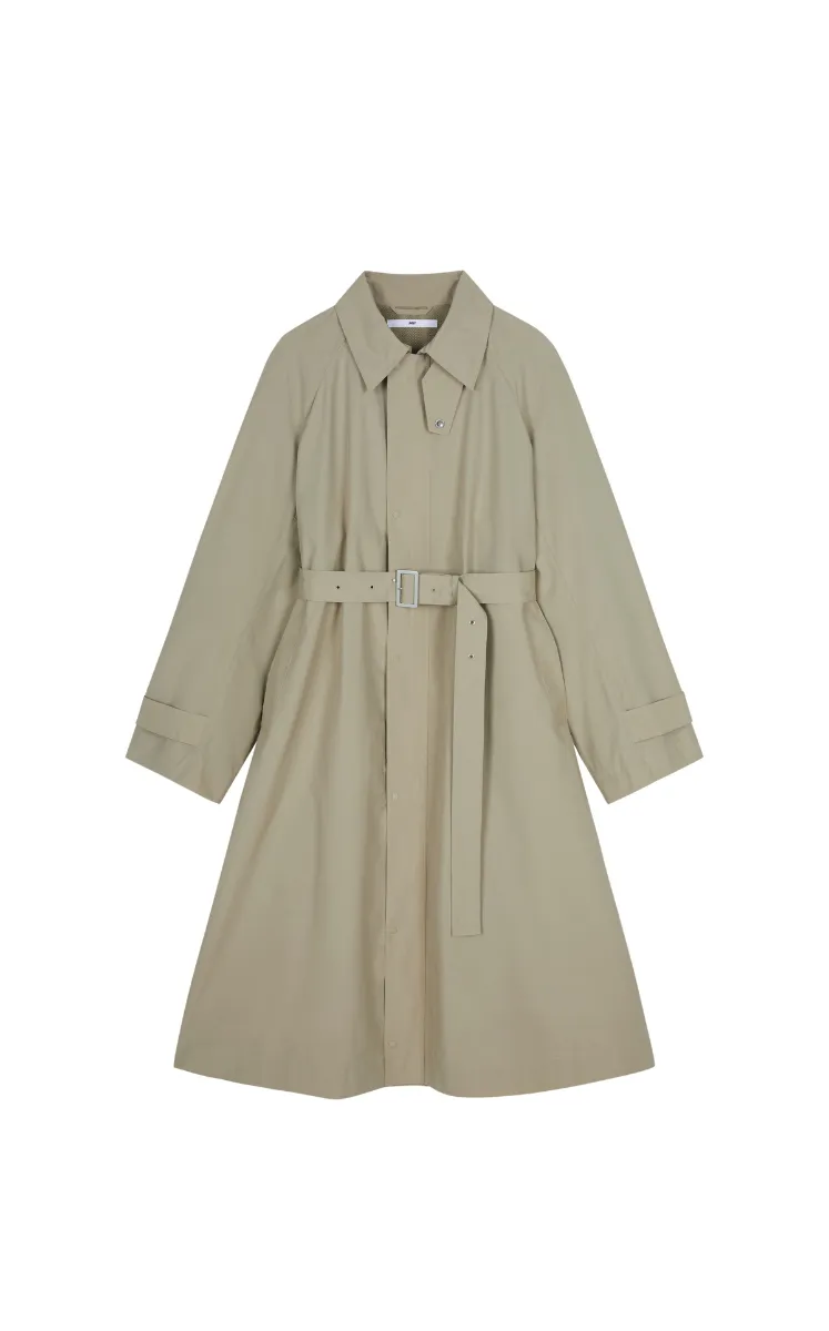 Coat / JNBY Oversized Longline Trench Coat