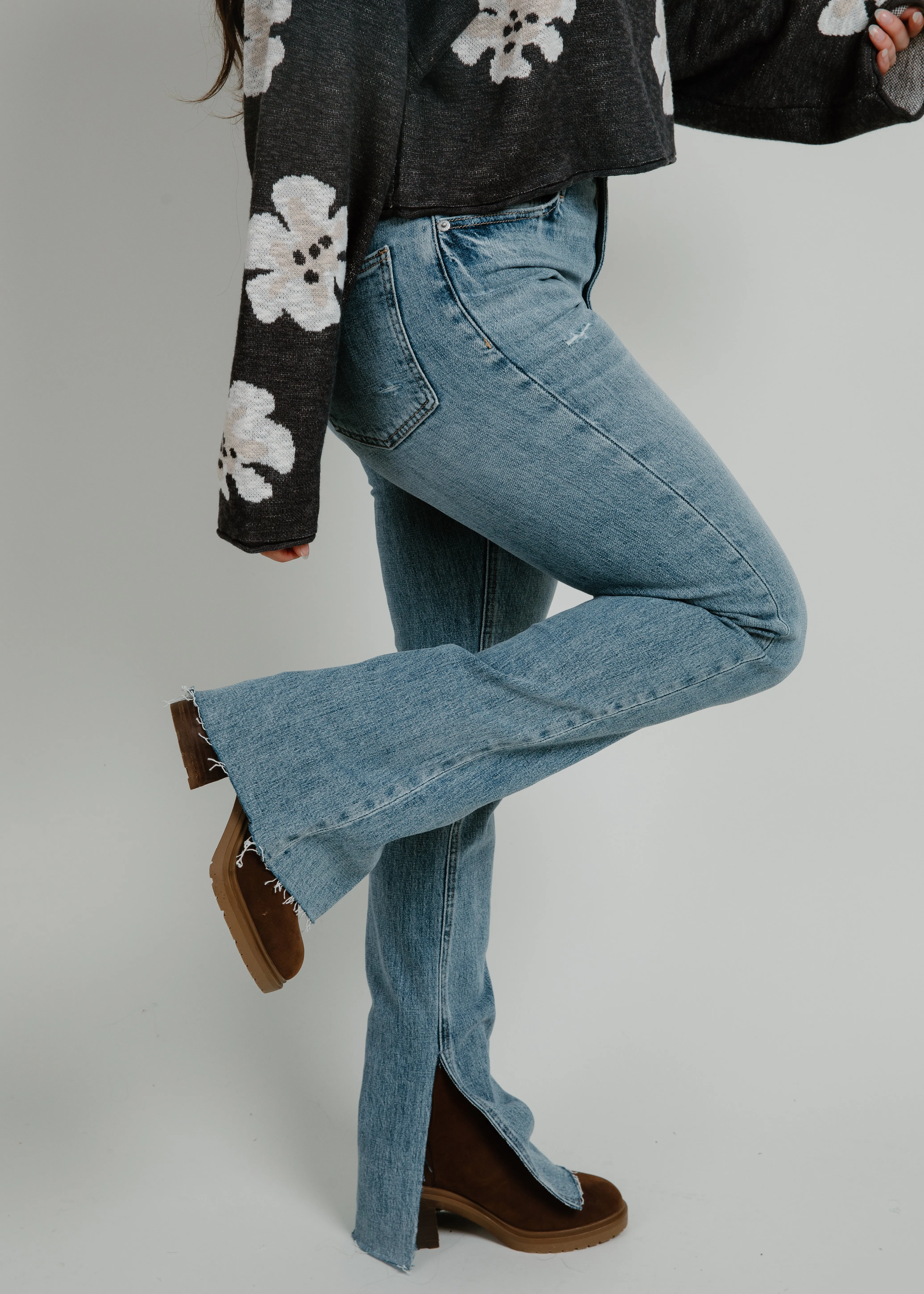 Colleen High Rise Slim Boot - Gramercy