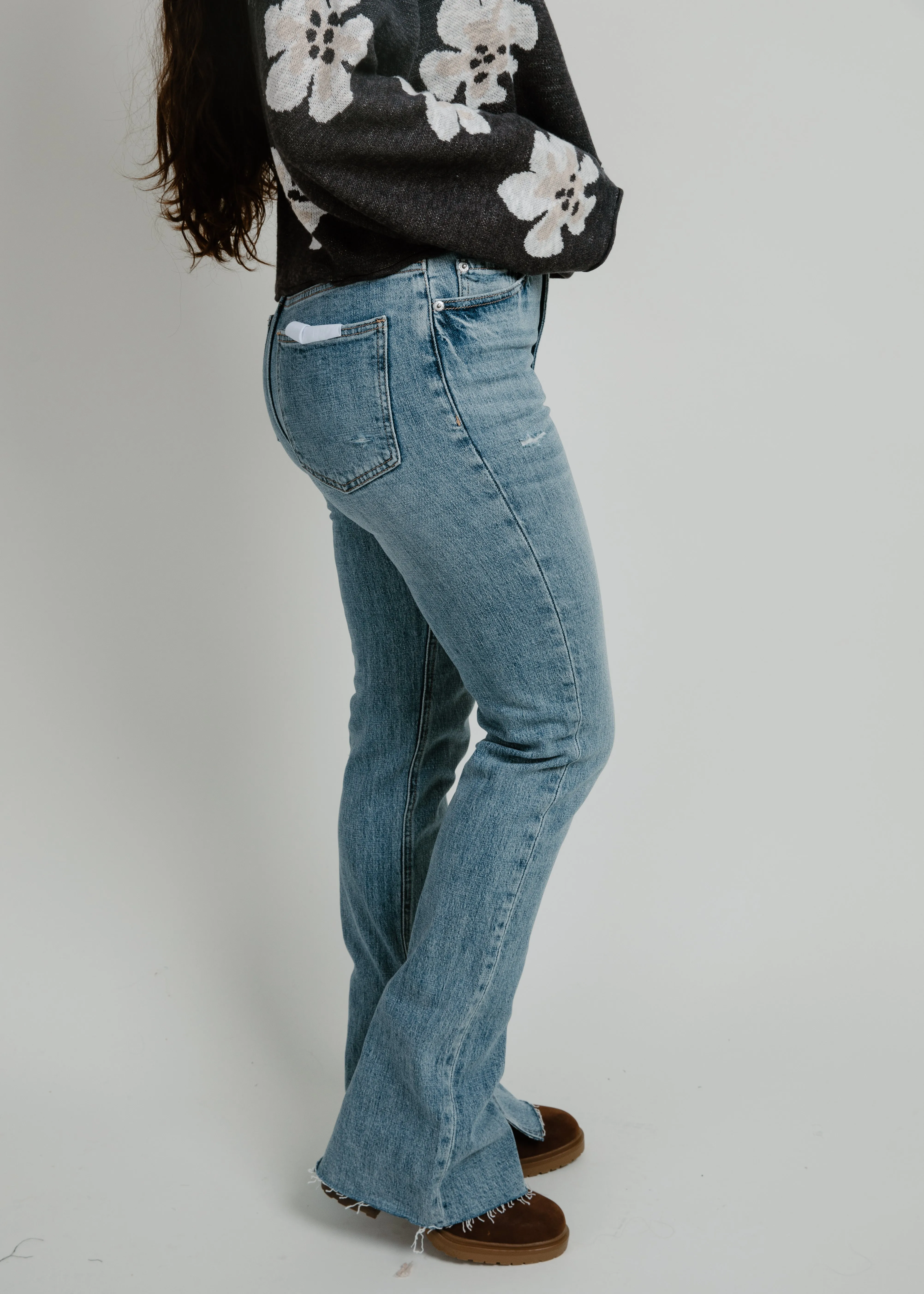 Colleen High Rise Slim Boot - Gramercy