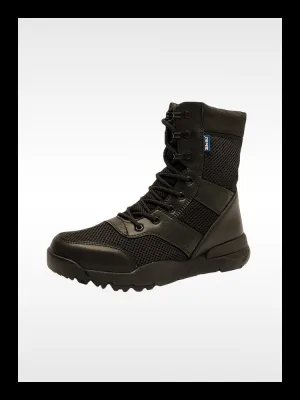 Combat boots techwear