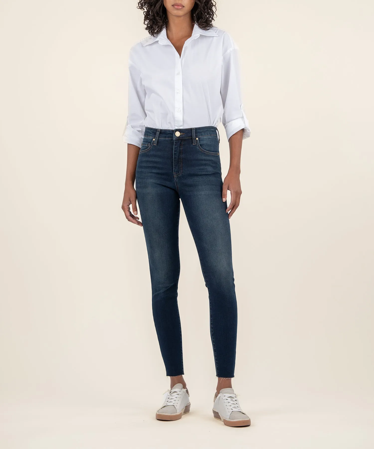 Connie High Rise Slim Fit Ankle Skinny