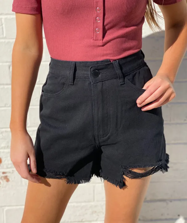 Country Denim Thrashed Short