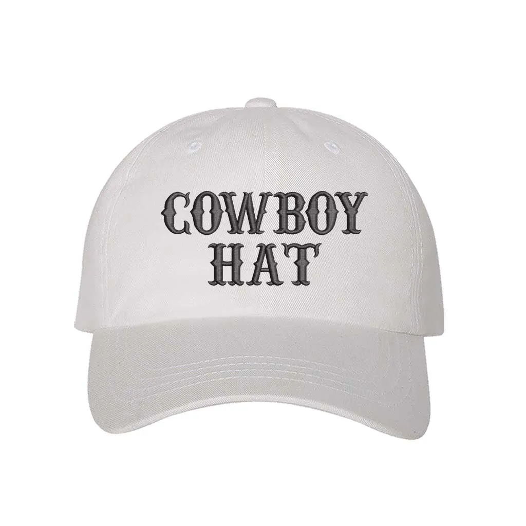 Cowboy Hat Embroidered Baseball Hat