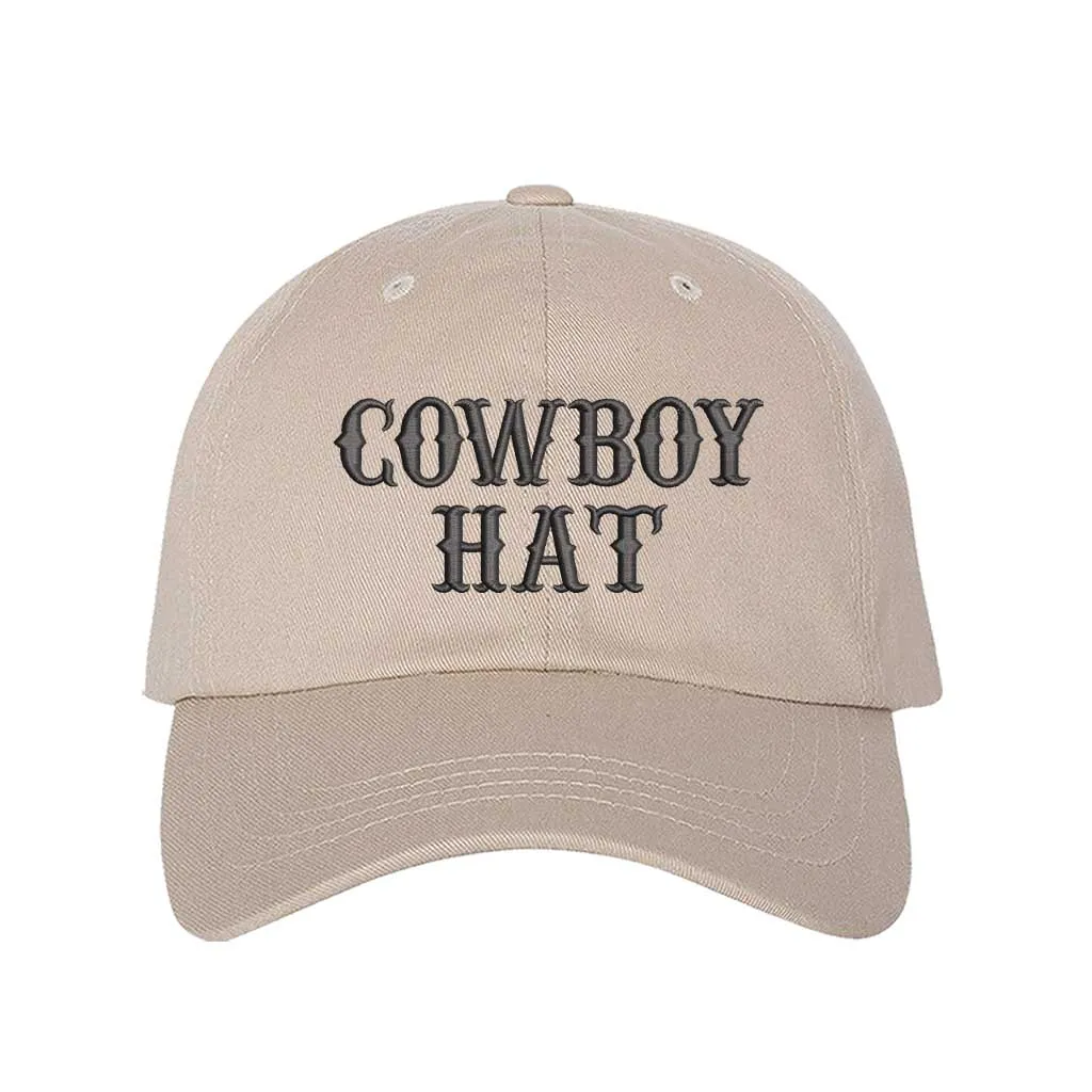 Cowboy Hat Embroidered Baseball Hat