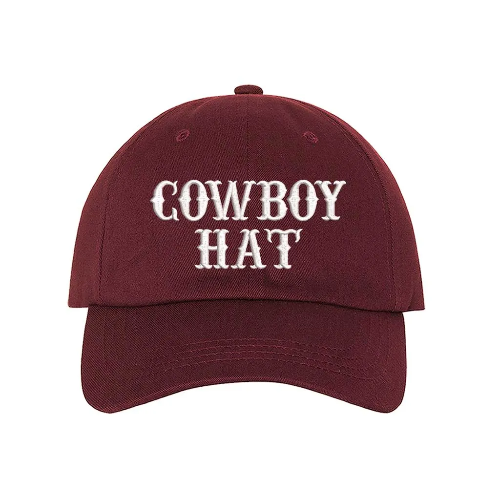 Cowboy Hat Embroidered Baseball Hat