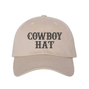 Cowboy Hat Embroidered Baseball Hat