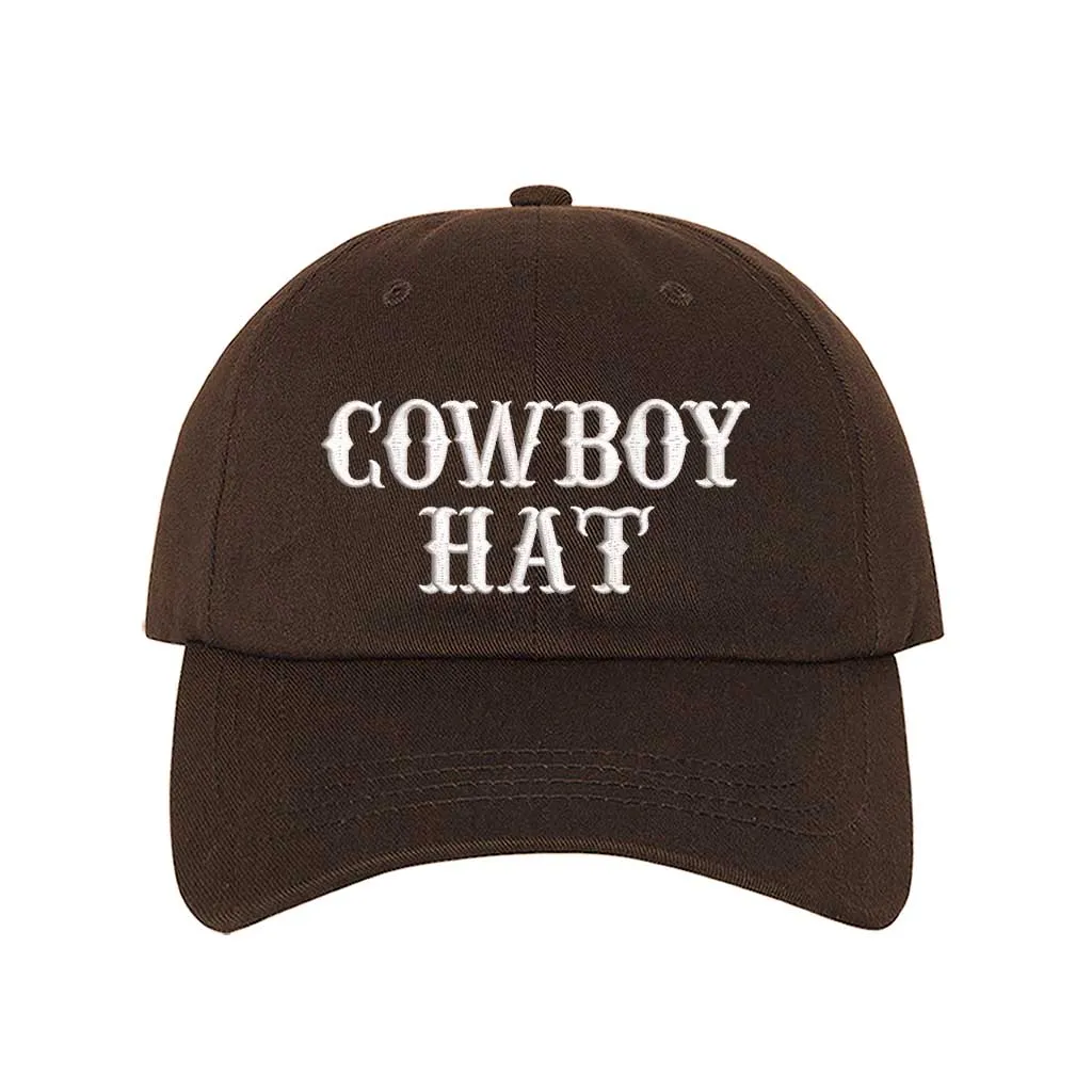 Cowboy Hat Embroidered Baseball Hat